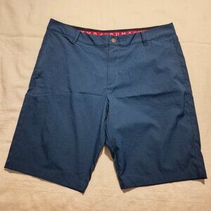 Puma men's size 36 Dealer 10" Golf Shorts  Ocean Tropic, EUC